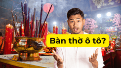 Bàn thờ ô tô là gì?