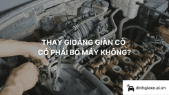 Gioăng giàn cò là gì? Thay gioăng giàn cò có phải bổ máy?